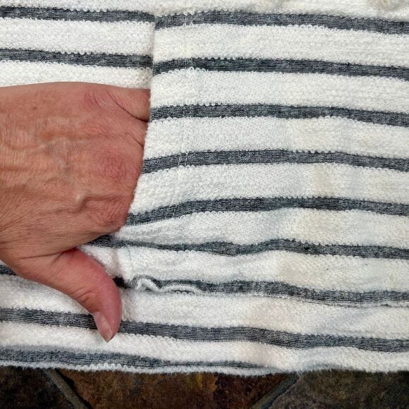 Double Zero Hooded Terry Cloth Short Sleeveless Top Small - Picture 4 of 9